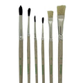 Haarpinselset ÖKO, 6 Stück DONAU 5340201-70