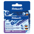Tintenpatrone 4001® GTP/5, Blister mit 2 Etuis a 5 Stück, blau PELIKAN 300004129 PELIKAN 300004129 330852 4001 GTP/5-2B