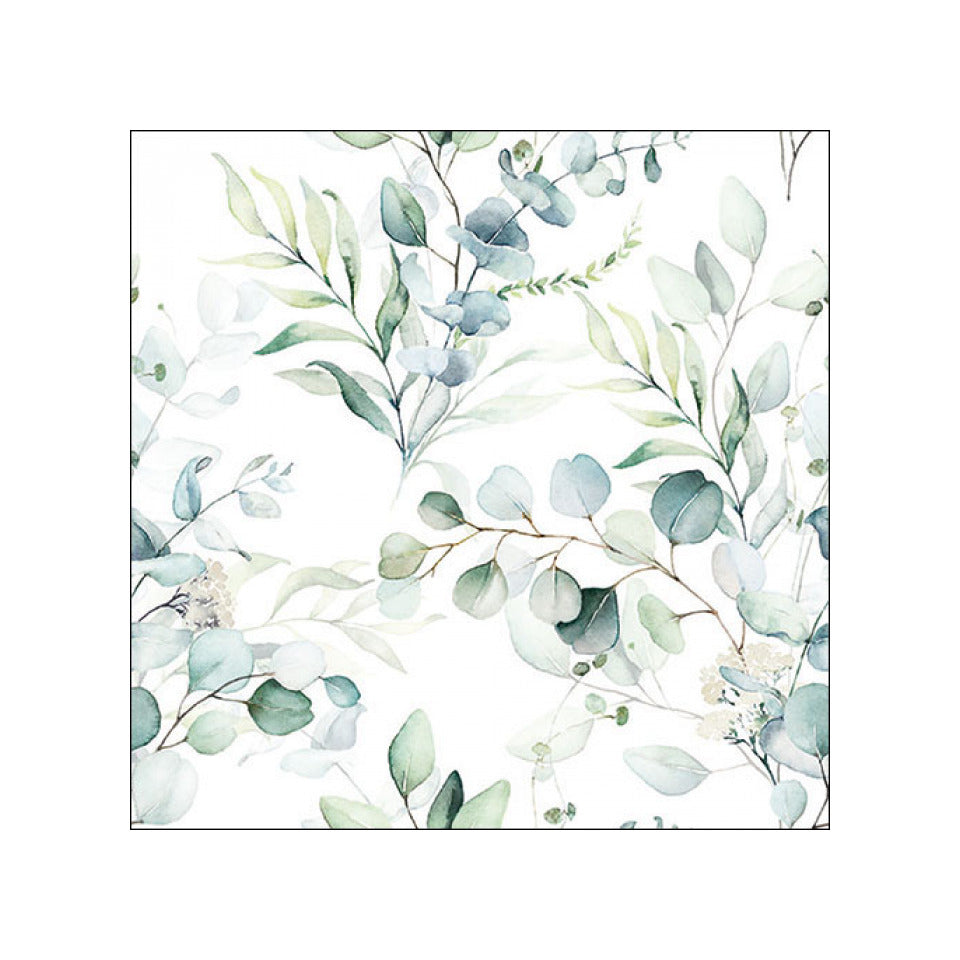Motivserviette Eucalypthus, 33 x 33 cm, 3-lagig, 20 Stück AMBIENTE 13317165 AMBIENTE 13317165 20ST
