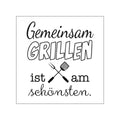 Motivserviette Gemeinsam grillen, 33 x 33 cm, 3-lagig, 20 Stück AMBIENTE 13316420 AMBIENTE 13316420 20ST