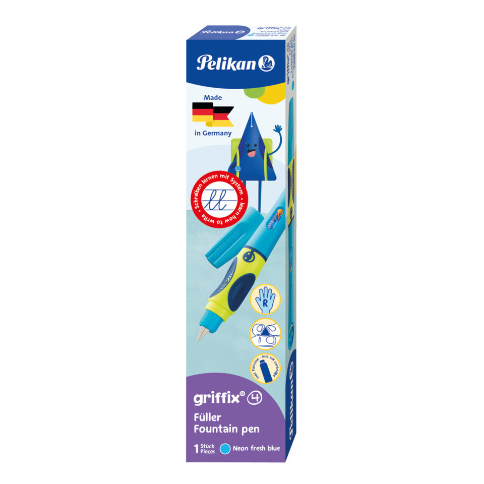 Patronenfüller griffix® A - Rechtshänder, neonblau fresh PELIKAN 300008837 PELIKAN 300008837 809160 Griffix Re