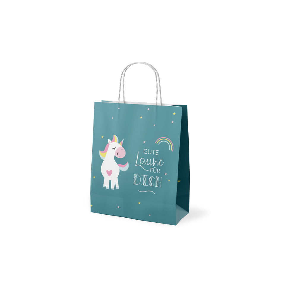 Geschenktragetasche Zoofreunde - Unicorn, 20 x 9 x 24 cm FÜR DICH 991582 FÜR DICH 991582 20x9x24cm