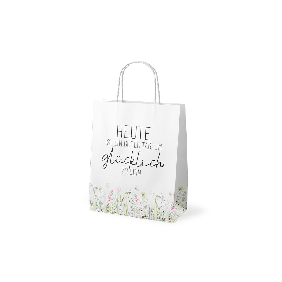 Geschenktragetasche Lovely greetings - Wiese , 20 x 9 x 24 cm FÜR DICH 991592 FÜR DICH 991592 20x9x24cm Wiese