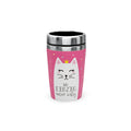 Thermobecher to go Zoofreunde Katze - Sei einzig nicht artig, 240 ml FÜR DICH 388581 FÜR DICH 388581 240ml