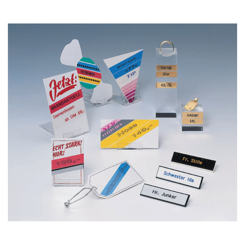 Schriftband laminiert, 12mmx8m, schwarz/transparent BROTHER TZE131 BROTHER TZE131 laminiert