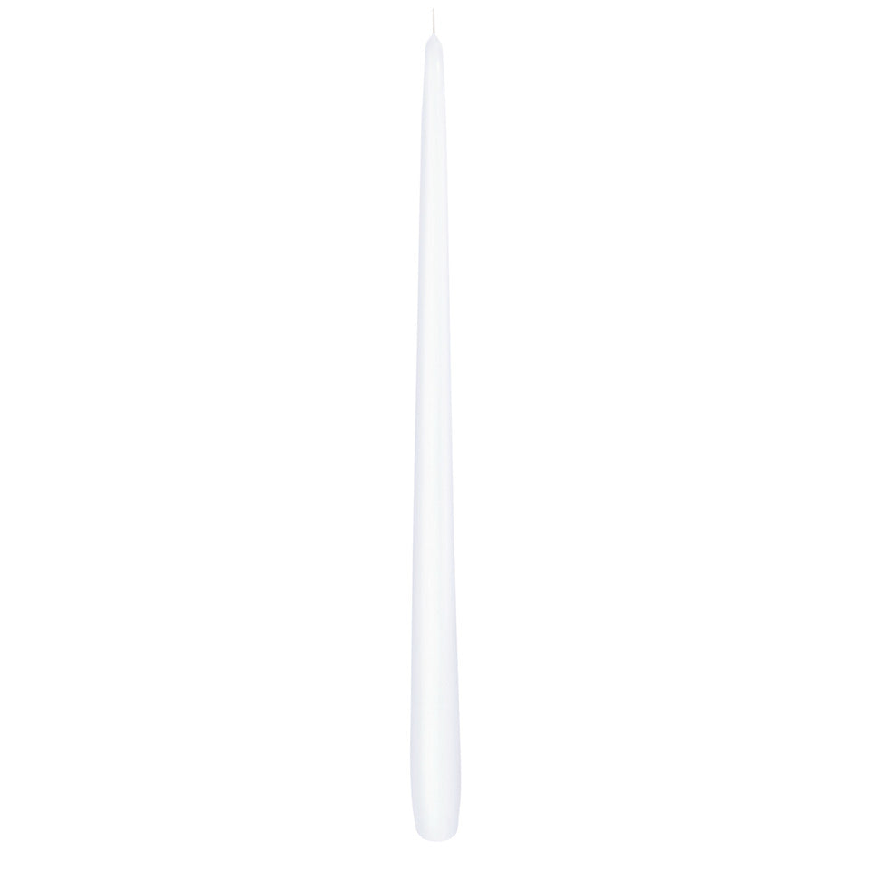 Spitzkerze, 400x25mm, weiß  203022.004 203022.004 400x25mm
