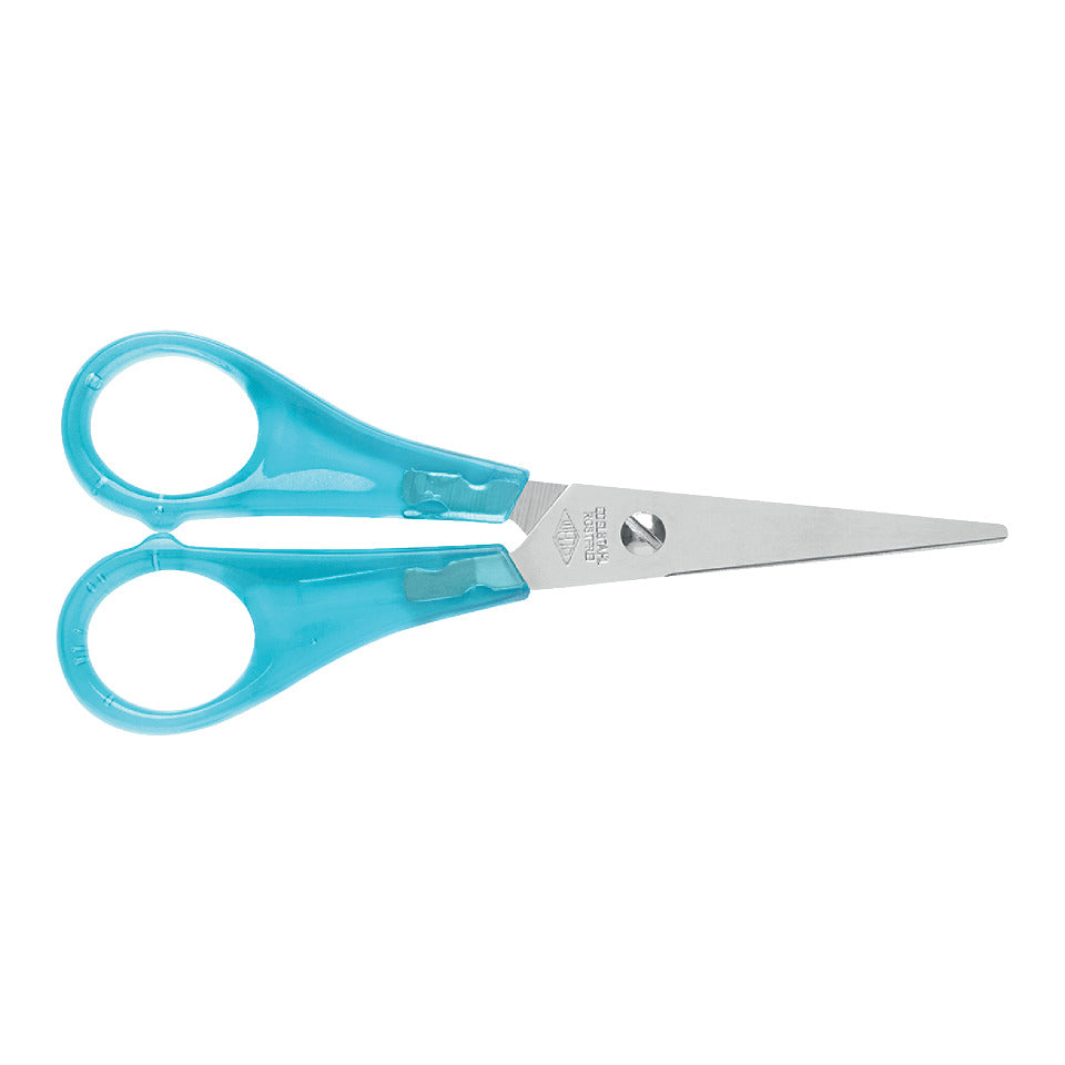 Bastelschere Spitz, 15cm, sortiert WEDO 77.72 WEDO 7772 fbg.Griff
