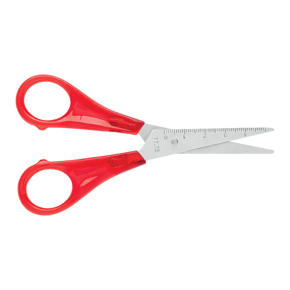 Bastelschere Spitz, 15cm, sortiert WEDO 77.72 WEDO 7772 fbg.Griff