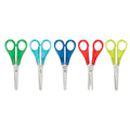 Bastelschere Rund, 13cm, sortiert WEDO 7372 WEDO 07372 fbg.Griff