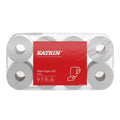 Toilettenpapier, 3-lagig, 250 Blatt, 6x8 Rollen, weiß KATRIN 104872 KATRIN 104872 3-lagig