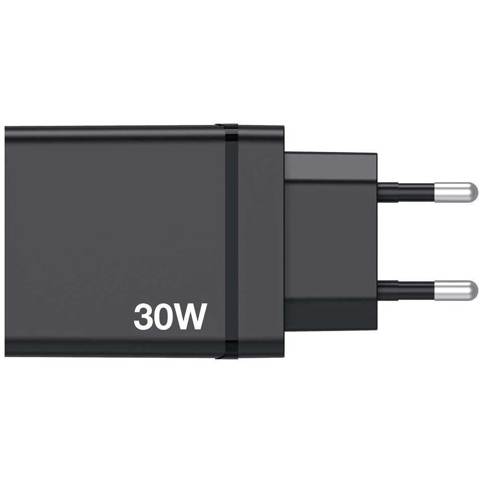Ladegerät Steckdose, 3x USB-A/1x USB-C, 30 Watt VERBATIM 49700 VERBATIM 49700 CHR-30EU1 GaN 30Watt