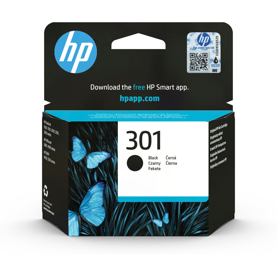 Inkjetpatrone Nr. 301 schwarz   3ml HP CH561EE HP CH561EE 3ml
