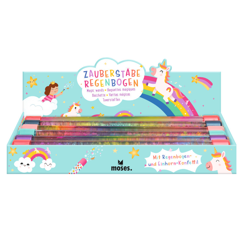 Zauberstab Regenbogen, sortiert MOSES.VERLAG 38189 MOSES VERLAG 38189 i.Display