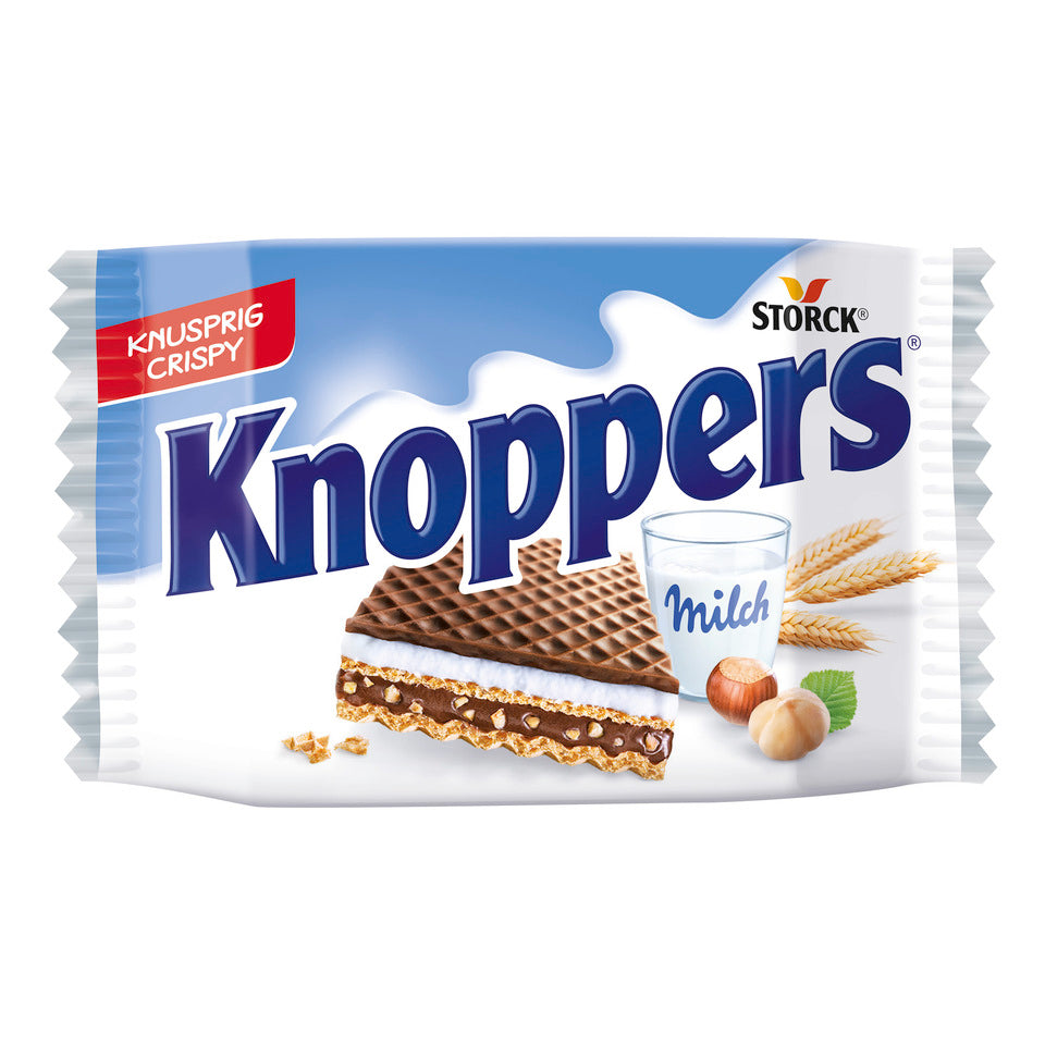Milch-Haselnuss-Schnitten, 24 x 25 g KNOPPERS 112847 KNOPPERS 112847 24 x 25g