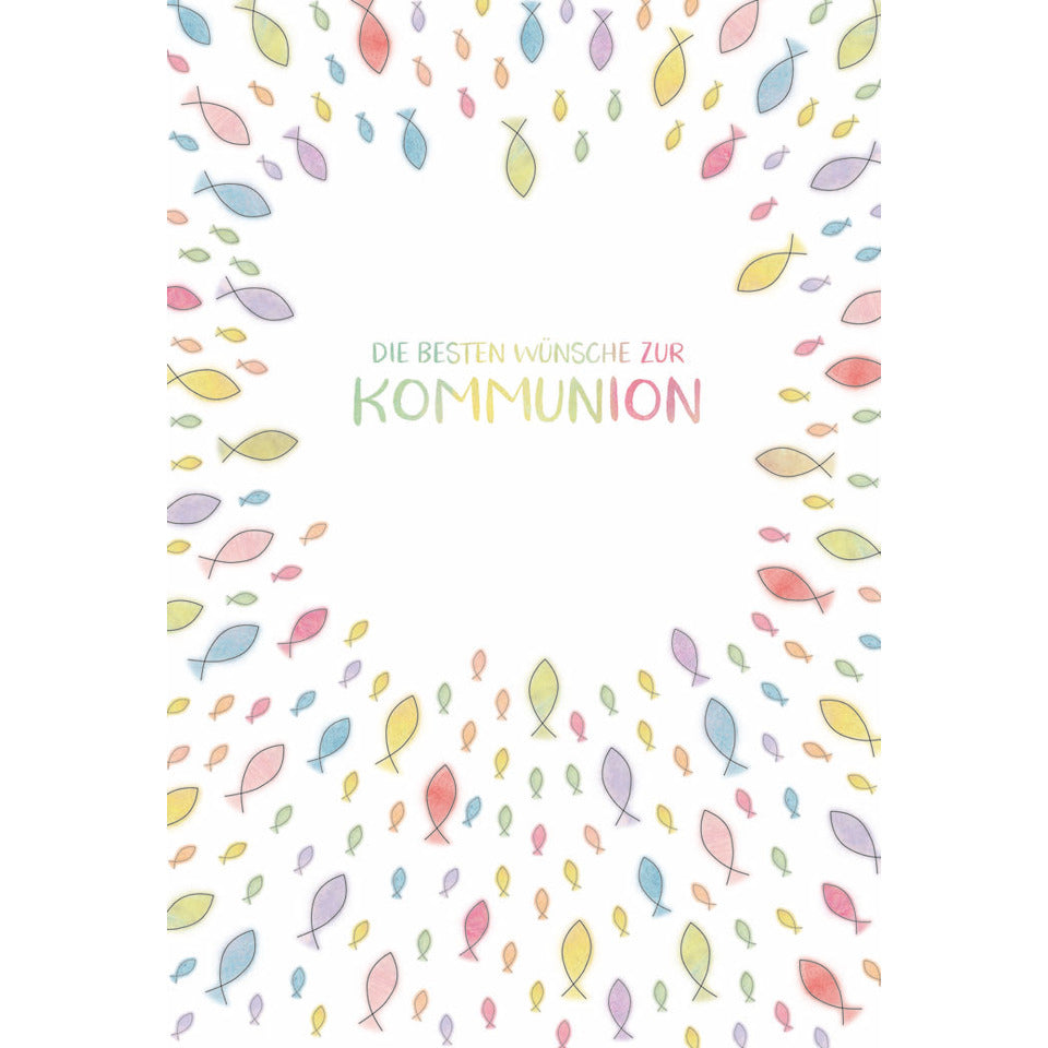Kommunionskarte  12-1041 12-1041   Bild