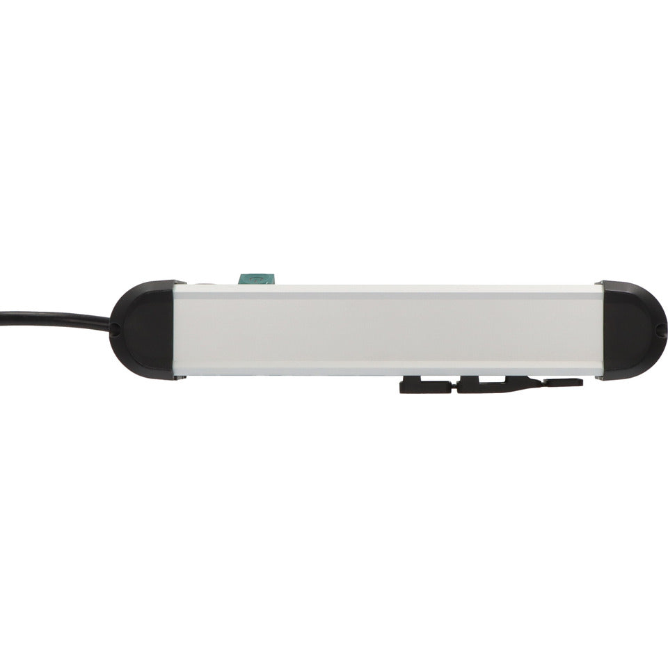Steckdosenleiste Premium ALU-Line+Schalter, 4-fach, schwarz BRENNENSTUHL 1391030400 BRENNENSTUHL 1391030400 Premium Alu