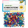 Schmucksteine Sterne, 350 Stück, sortiert FOLIA 1243 FOLIA 1243 Gr.+Farb sort 350ST