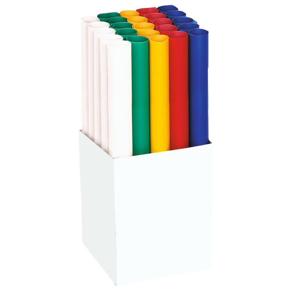 Transparentpapier, 50,5x70cm, 5 Farben, sortiert FOLIA 870 FOLIA 870  RL 50,5x70cm 115g