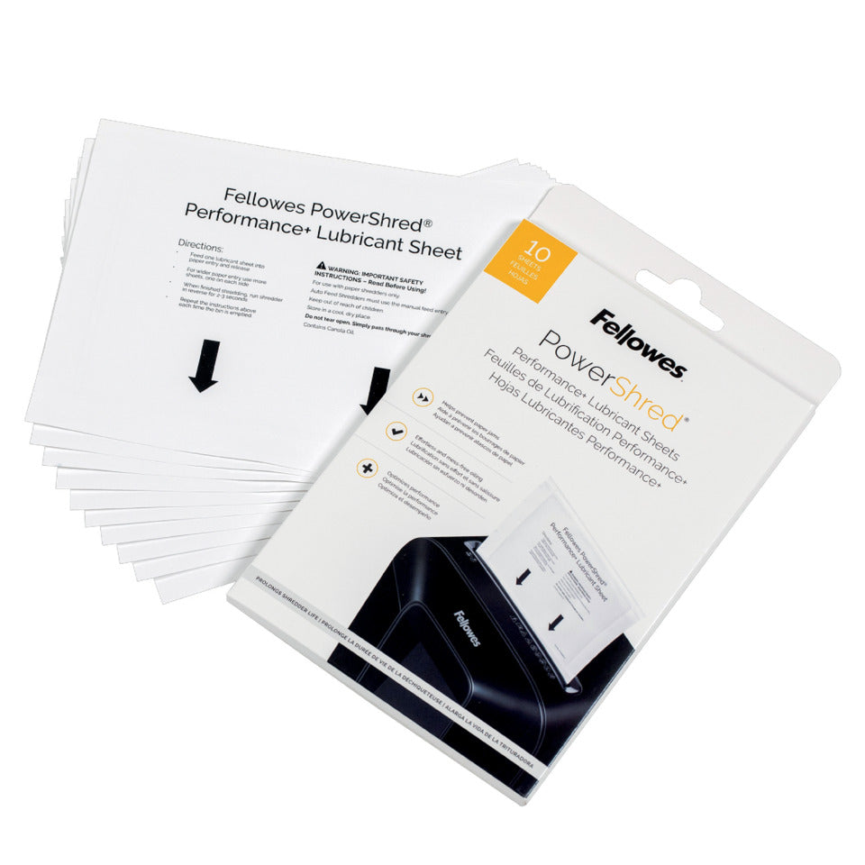 Ölpapier, 10 Stück FELLOWES 4025601 FELLOWES 4025601 Performance+