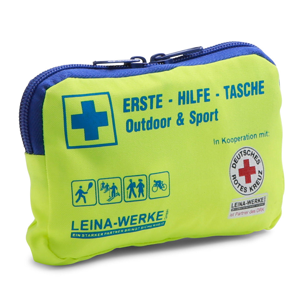 Erste Hilfe Set Outdoor & Sport, gelb LEINA-WERKE 82107