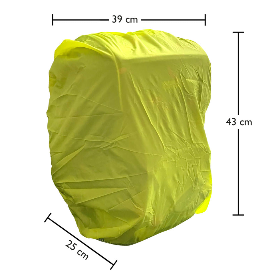 Regenschutzhülle für Schulranzen, 50x50cm, leuchtgelb WEDO 241 1065 WEDO 2411065 f.Schulranzen