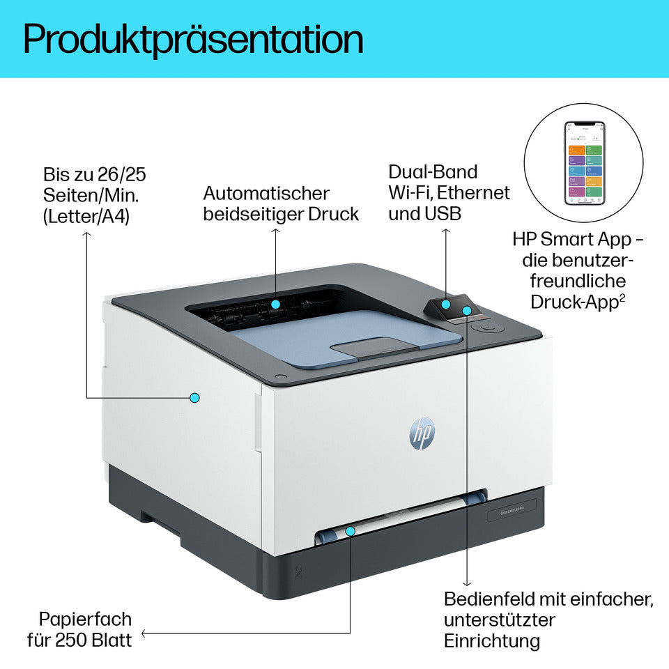 Laserdrucker Color LaserJet Pro 3202dw HP 499R0F#B19 HP 499R0F#B19 122098