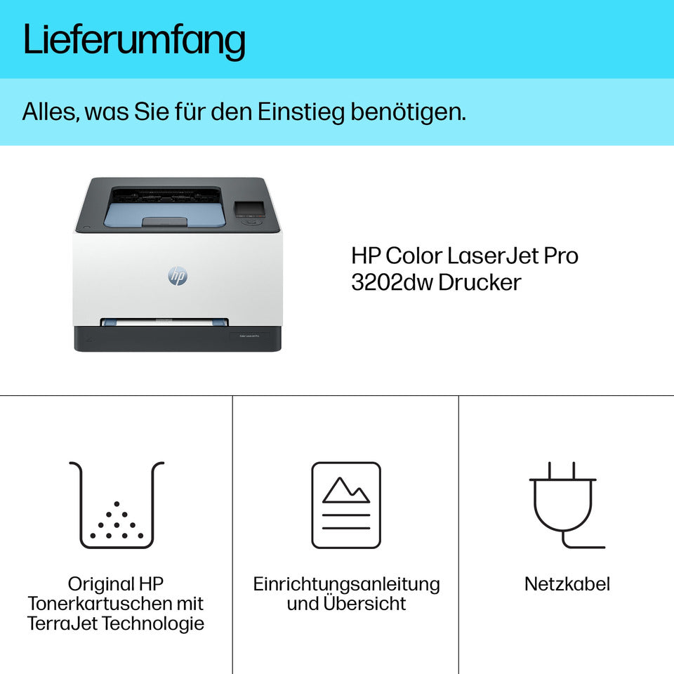 Laserdrucker Color LaserJet Pro 3202dw HP 499R0F#B19 HP 499R0F#B19 122098