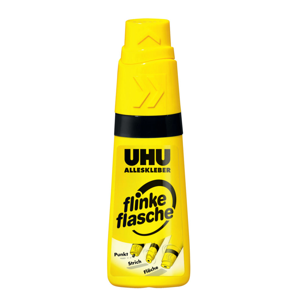 Alleskleber flinke flasche, nachfüllbar, Flasche mit 35 g UHU 46300 UHU 46300 mit Lösungsmittel