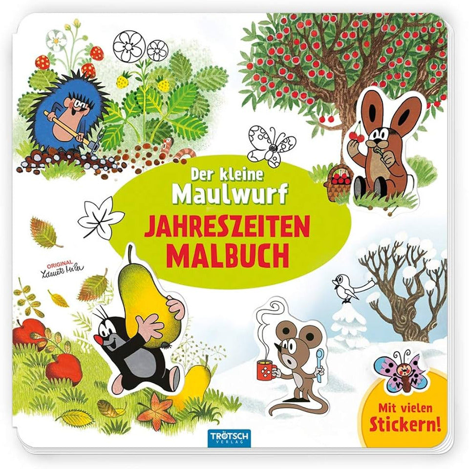Malbuch Maulwurf - Jahreszeiten TRÖTSCH 52330 TRÖTSCH 52330 21x21cm