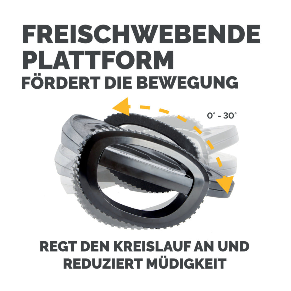 Fußstütze Smart Suites Std Rocker, 310 x 130 x 290 mm, schwarz FELLOWES 8023901