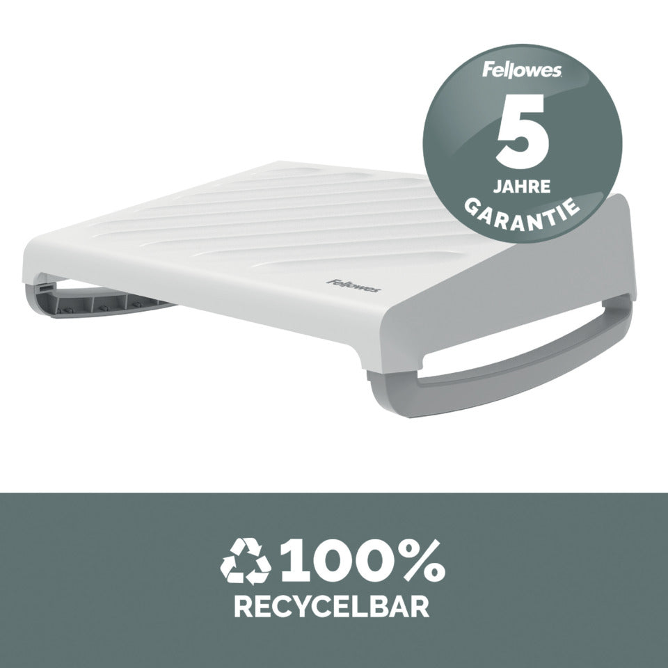 Fußstütze Breyta™, tragbar, weiß FELLOWES 100016563