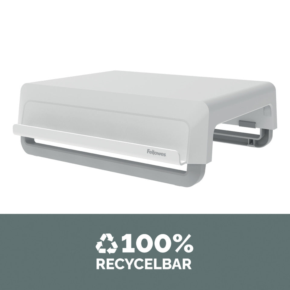 Bildschirmträger Breyta™, höhenverstellbar, weiß FELLOWES 100016561