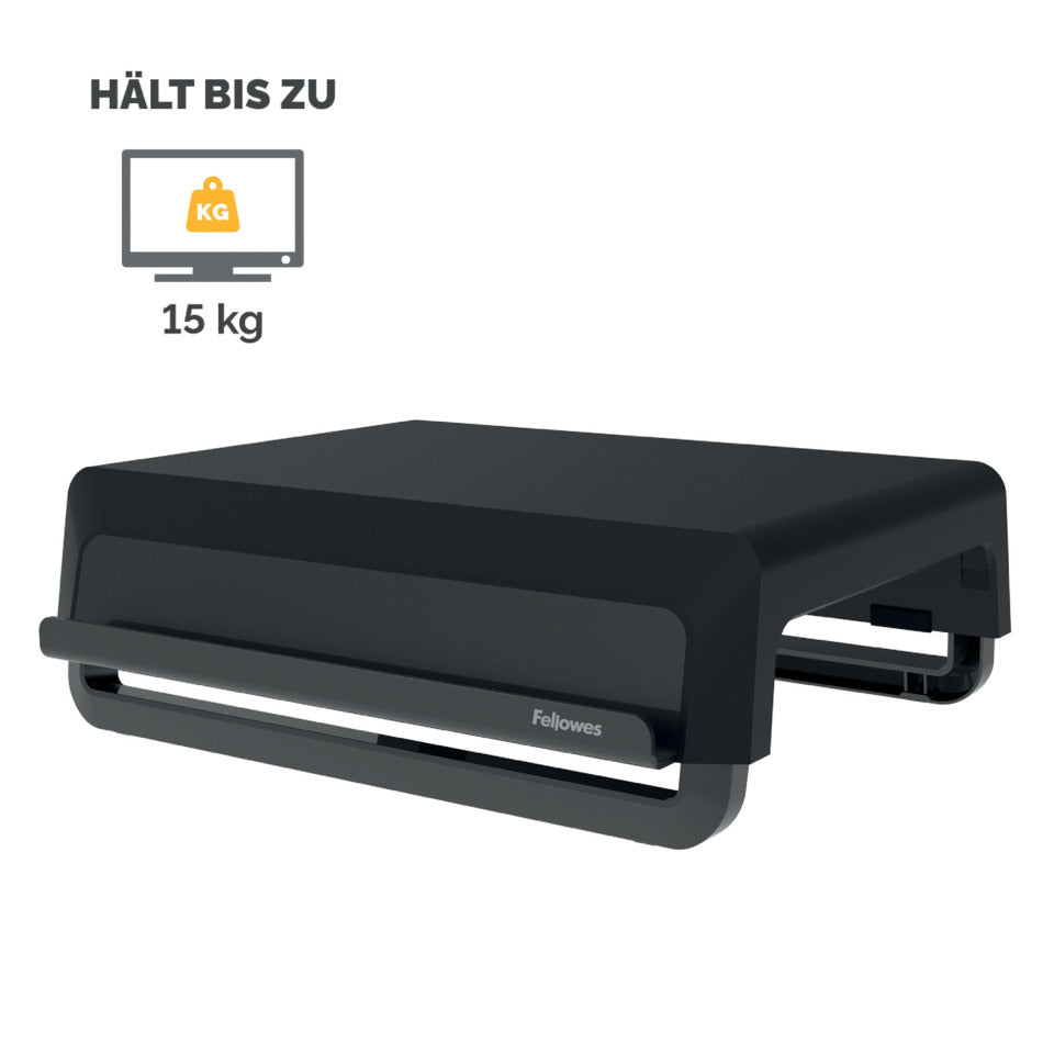 Bildschirmträger Breyta™, höhenverstellbar, schwarz FELLOWES 100016560