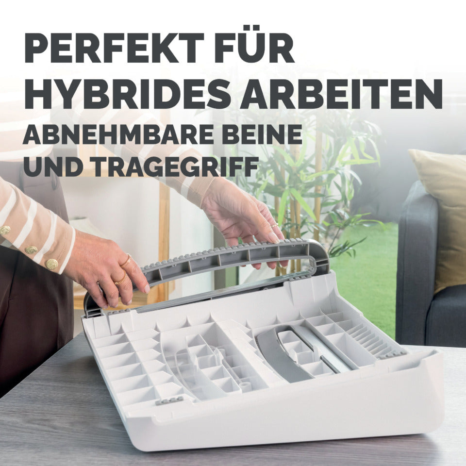 Fußstütze Breyta™, tragbar, weiß FELLOWES 100016563