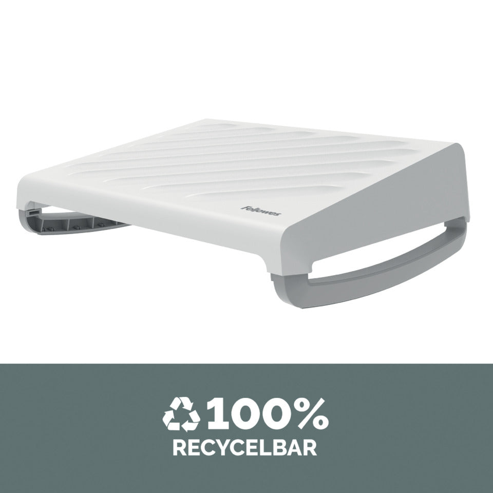 Fußstütze Breyta™, tragbar, weiß FELLOWES 100016563