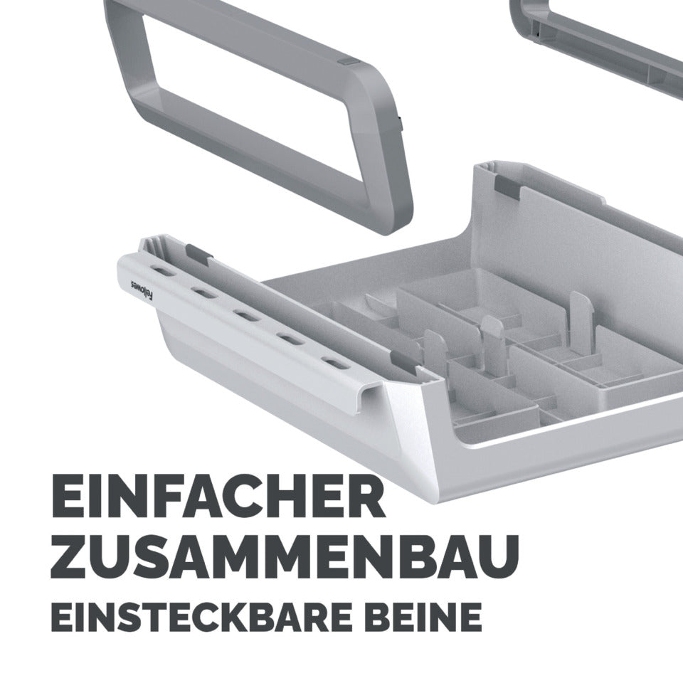 Bildschirmträger Breyta™, höhenverstellbar, weiß FELLOWES 100016561