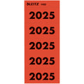 Inhaltsschildchen 2025, selbstklebend, 100 Stück, rot LEITZ 1425-00-25
