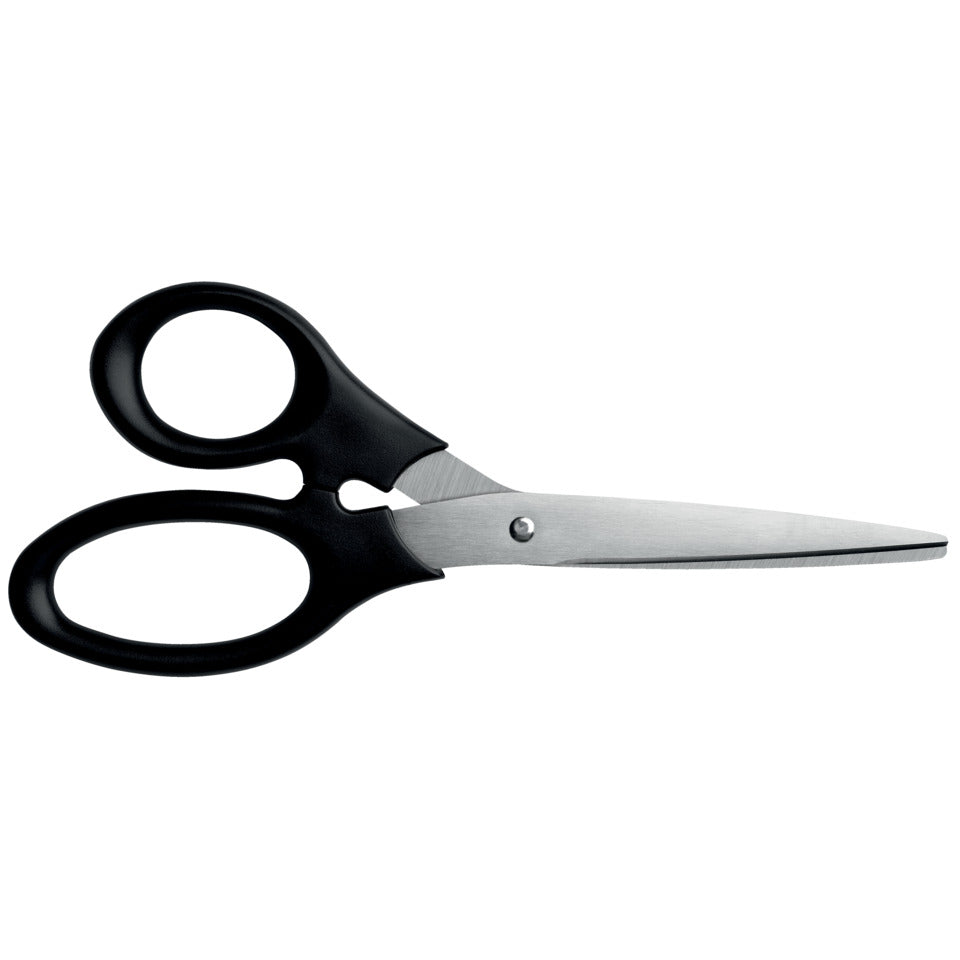 Schere, 185mm, Edelstahl, schwarz LEITZ 5424-00-95