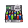 ABS-Taschenlampe mit LED, ca.10 cm, sortiert OUT OF THE BLUE 57/1221 OOTB 57/1221 10cm
