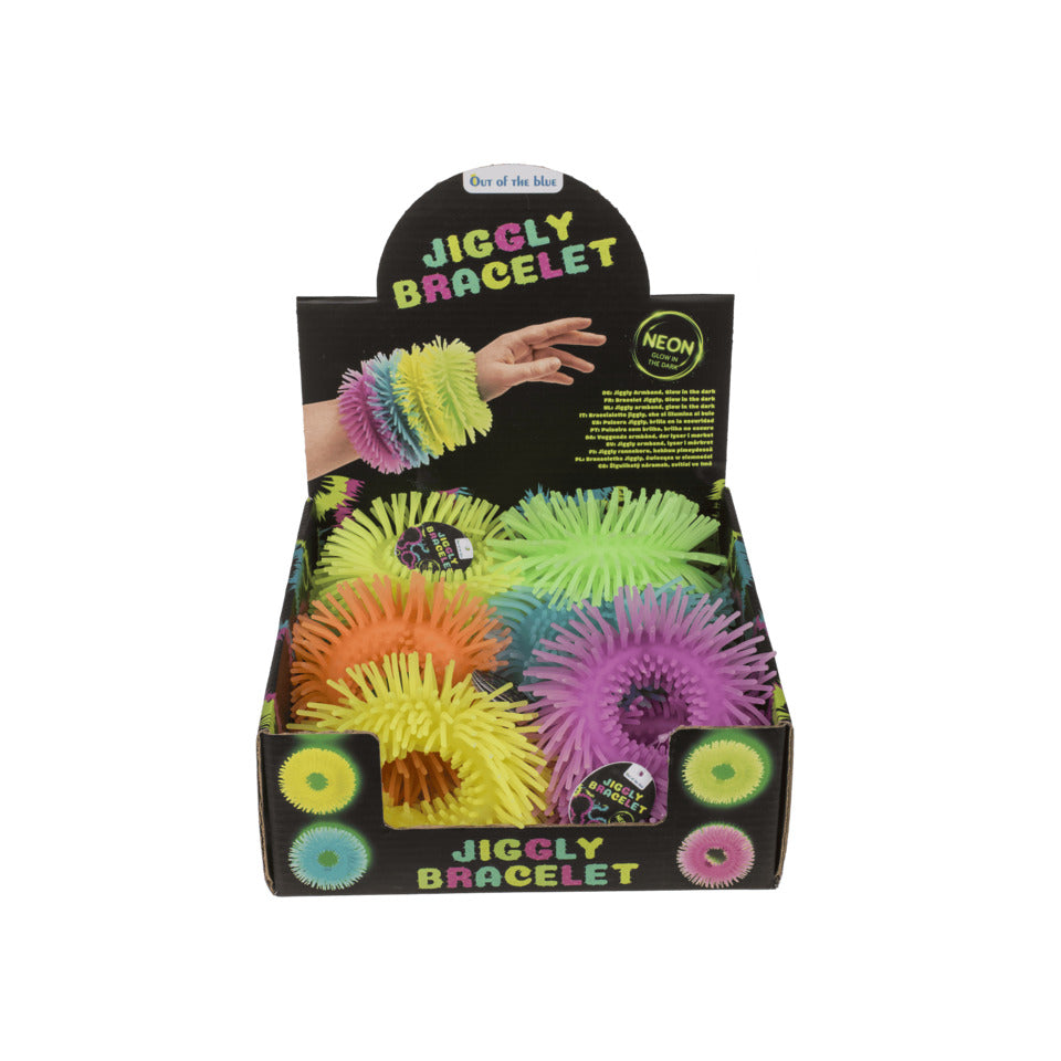 Armband Jiggly Glow in the Dark, 13 x 4,5 cm OUT OF THE BLUE 59/2240 OOTB 59/2240 13x4,5cm