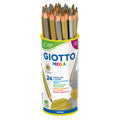 Farbstift weich gold/silber Mega Hex in Runddose GIOTTO F518000 GIOTTO F518000 in Runddose