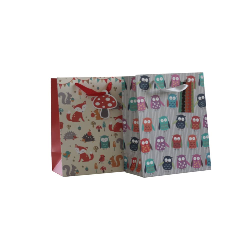 Geschenktragetasche Tiere, 23 x 18 x 10 cm, sortiert PBS 55037 PBS 55037 23x18x10cm