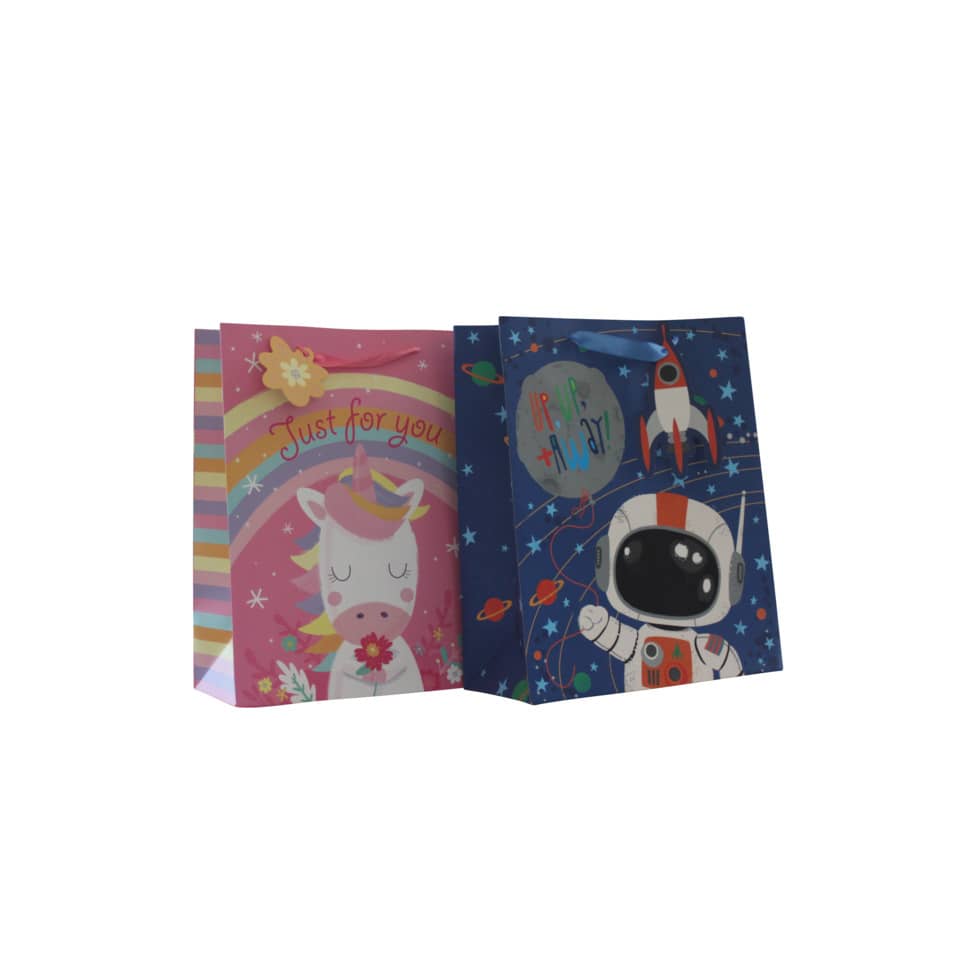 Geschenktragetasche Kind, 32 x 26 x 12 cm, bunt sortiert PBS 55023 PBS 55023 32x26x12cm