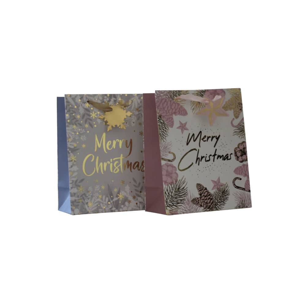 Weihnachts-Geschenktragetasche XMAS, 23 x 18 x 10 cm, sortiert PBS 55039 PBS 55039 23x18x10cm