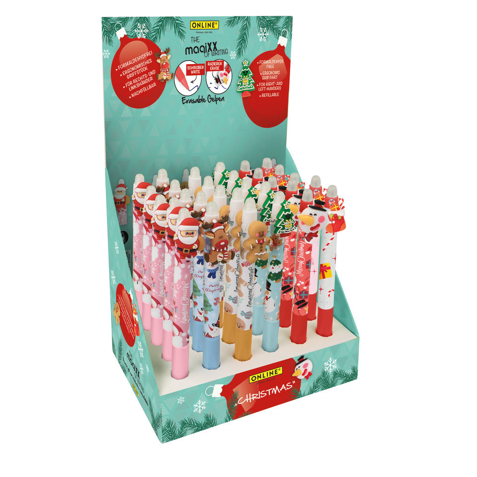 Gelschreiber magixx Fun Christmas Edition, sortiert ONLINE 35436/30 ONLINE 35436/30 magixx Fun