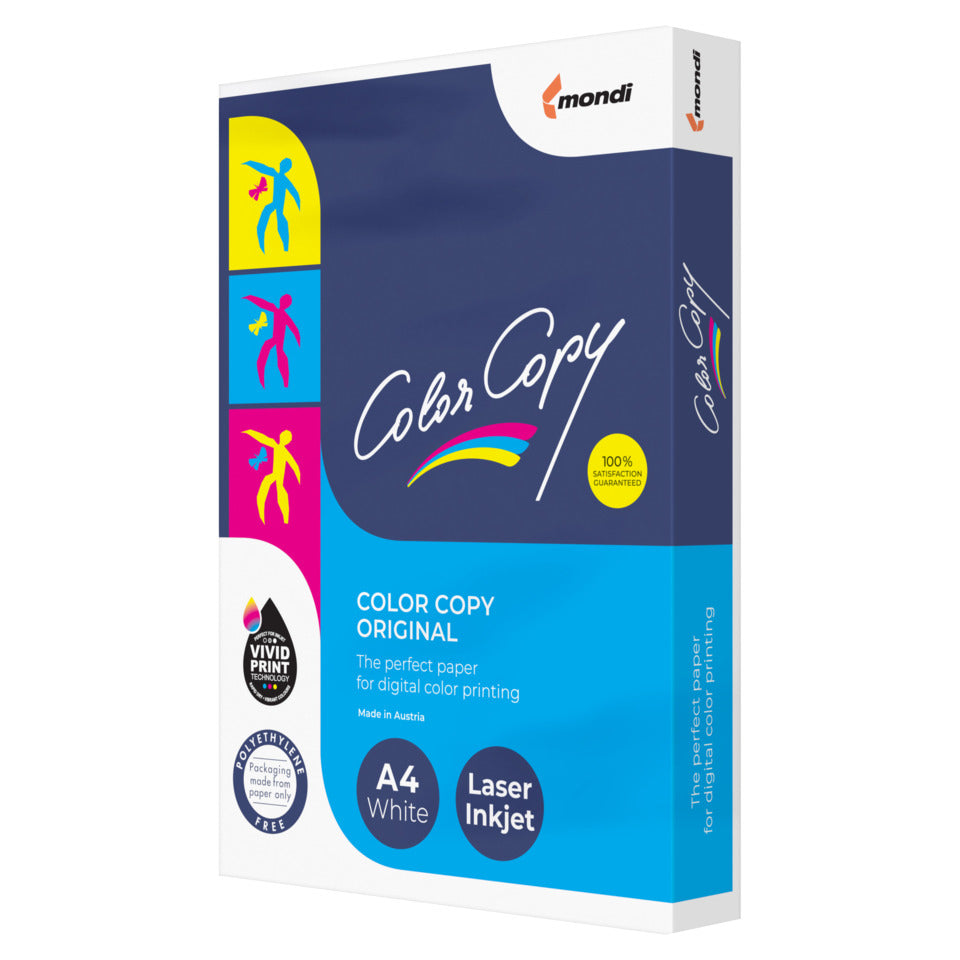 Kopierpapier Color Copy, A4, 250g/m², 125 Blatt, weiß COLOR COPY 8687A25S MONDI Color Copy 8687A25S