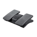 Fußstütze mit Massagerollen, Kunststoff, schwarz Q-CONNECT KF16946 Q-CONNECT KF16946 2-tlg+Massagerollen