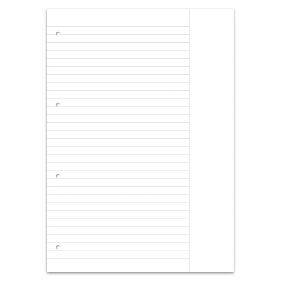 Collegeblock, A4, 70g/m², 80 Blatt, Lin.25, liniert STAUFEN STYLE 040480035 STAUFEN STYLE 040480035 lin. Rand