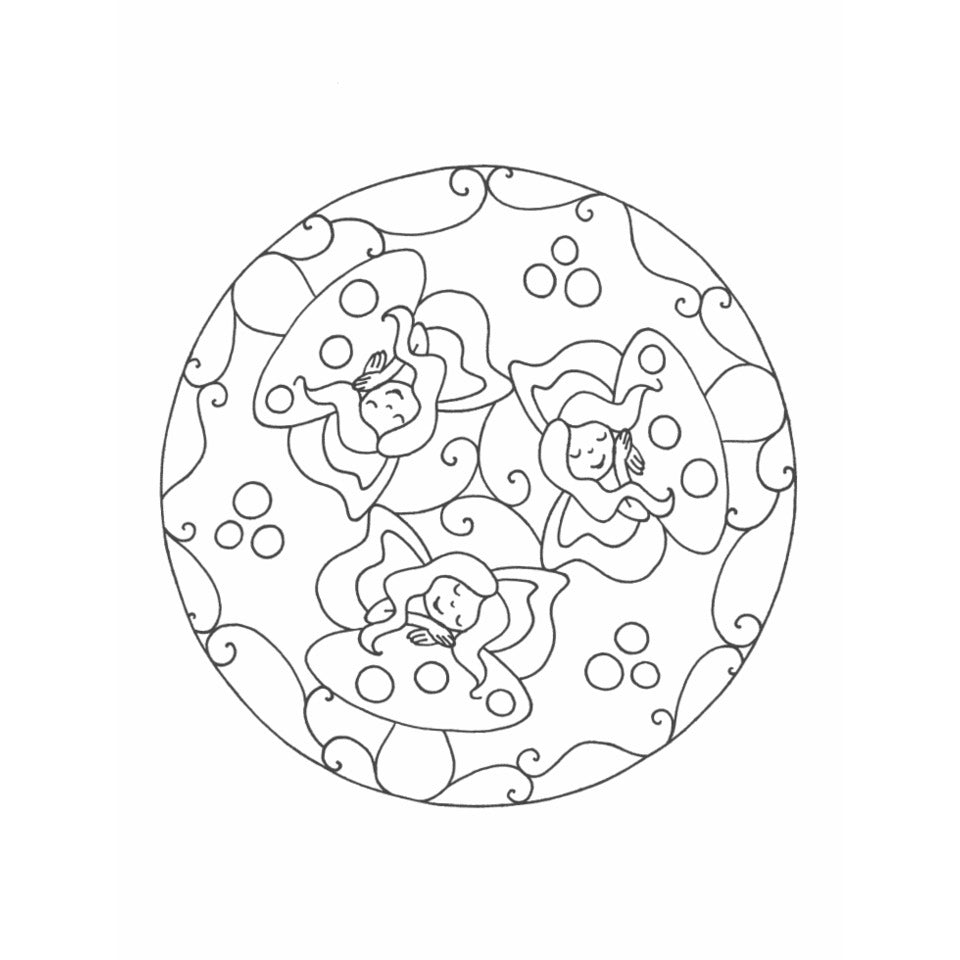 Malblock Die schönsten Mandalas, 5 Titel, sortiert ARENA 19897-2 ARENA 19897-2  6Titel