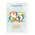 Geburtstagskarte Zahl 85 KOMMA³ 08-072 KOMMA³ 08-072 Bild